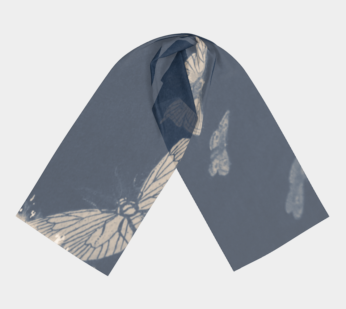 Butterfly Scarf Ink Stain Collection for Rise