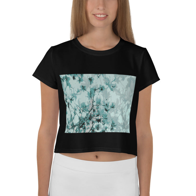 Blooms Crop Tee 1