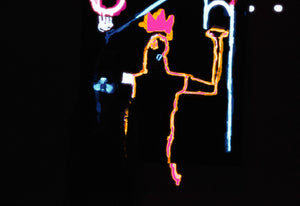 Light Painting with Basquiat