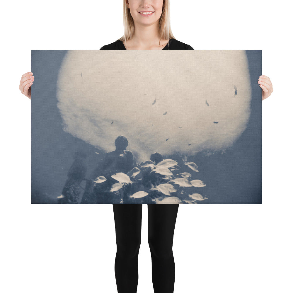 Global Coralition Printed Canvas