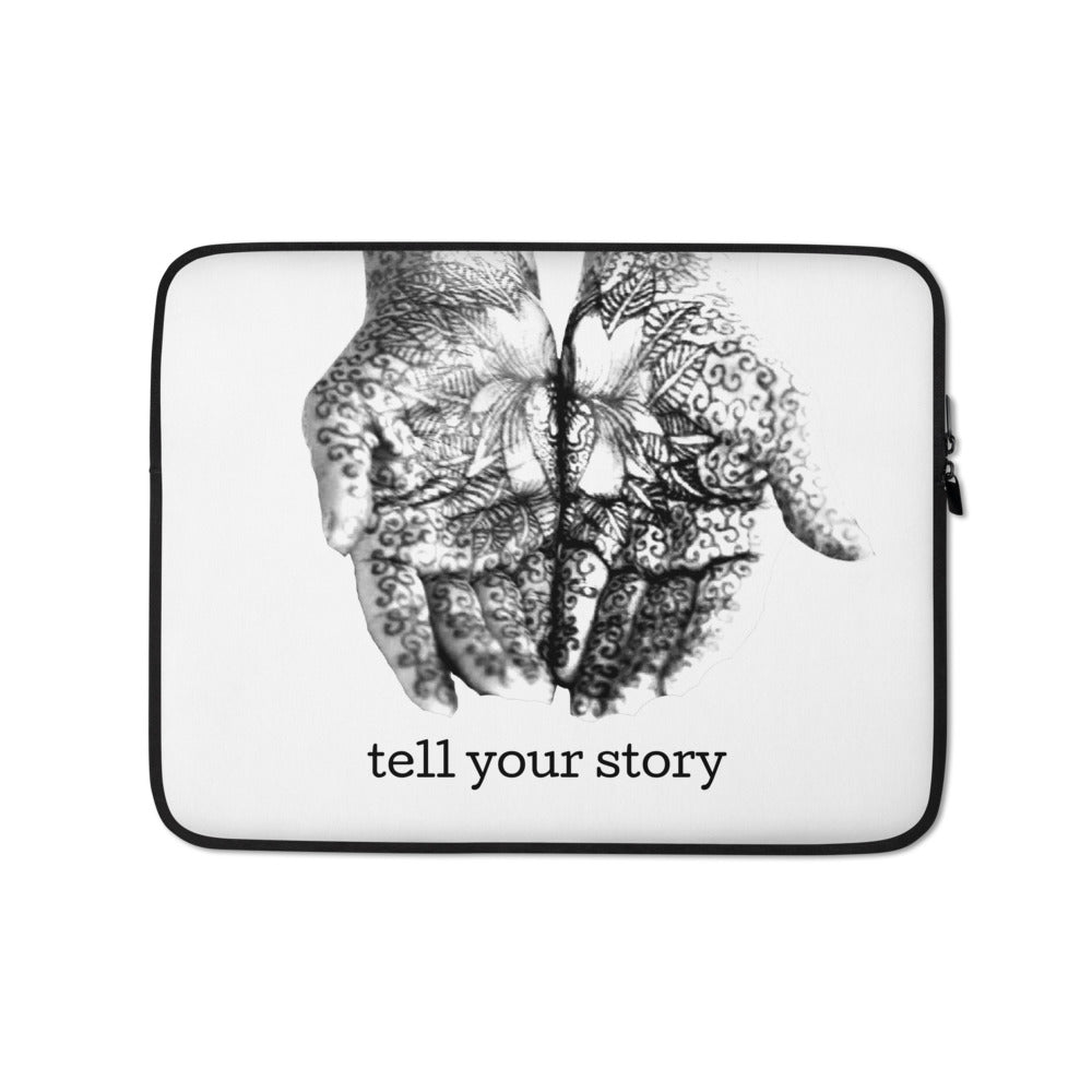 Tell Your Story Laptop Sleeve