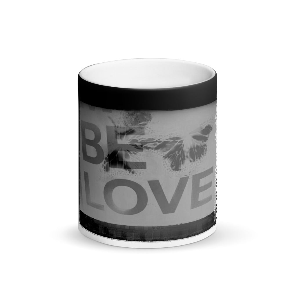 Be Love Matte Black Magic Mug