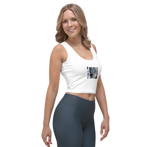 Rise of the Butterfly Crop Tank- Ink Stain Capsule Collection